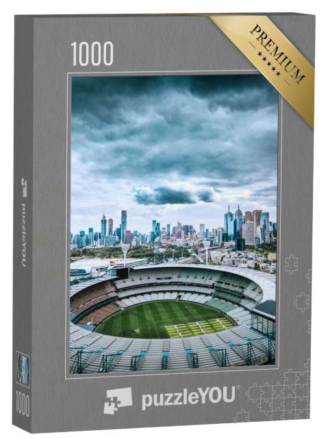 Puzzle 1000 Teile „Skyline von Melbourne, Australien“