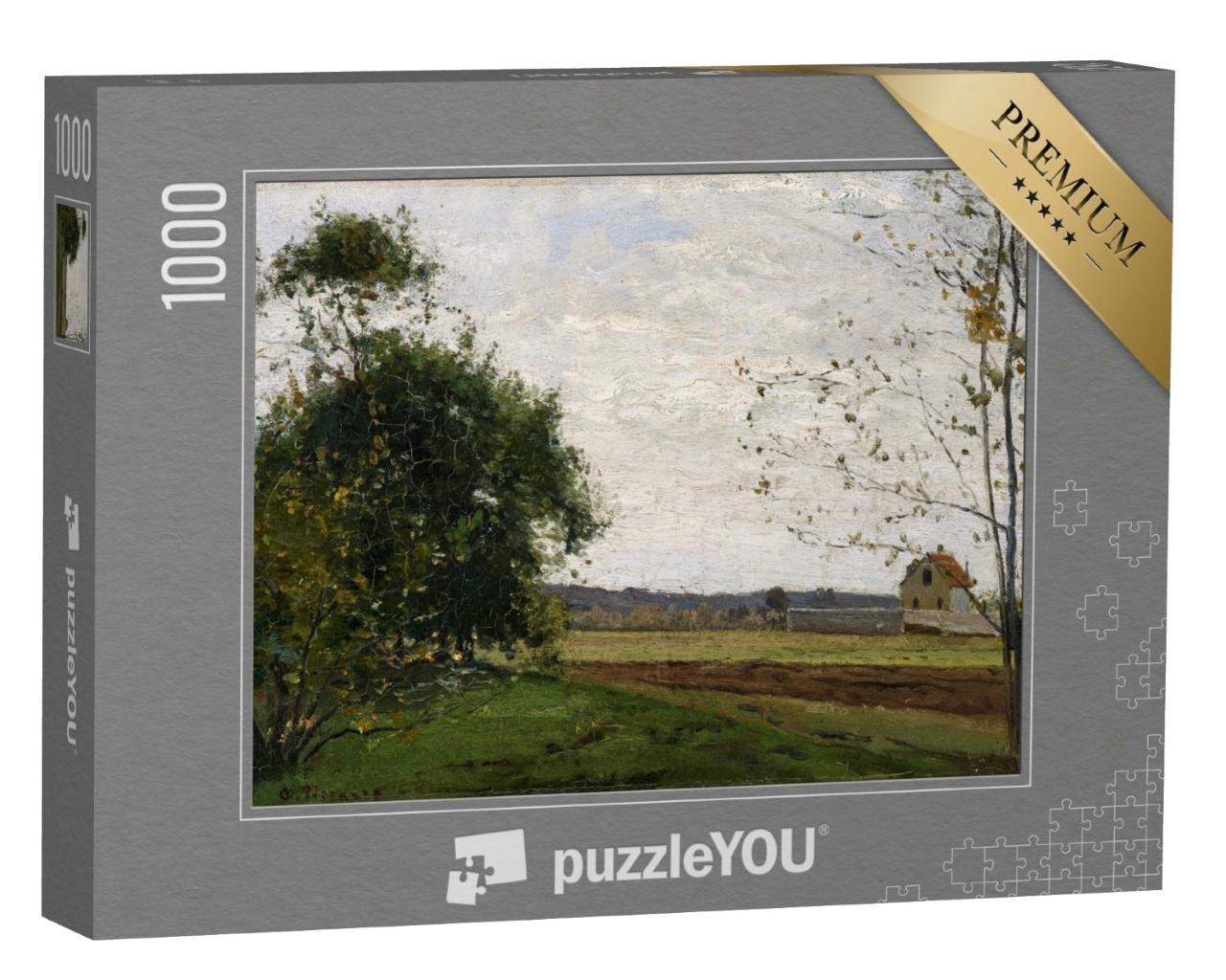 Puzzle 1000 Teile „Camille Pissarro - Landschaft“