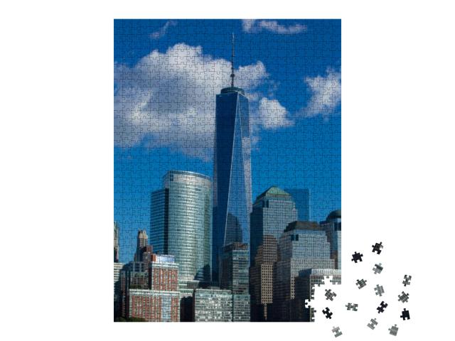 Puzzle 1000 Teile „Skyline von Lower Manhattan in New York City“