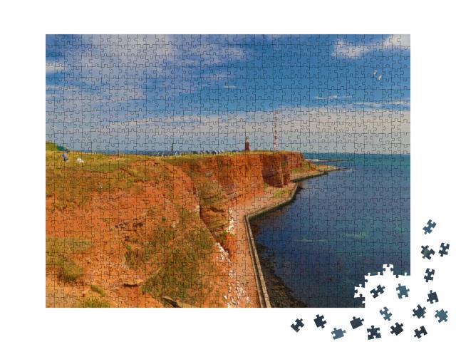 Puzzle 1000 Teile „Insel Helgoland, Nordsee“