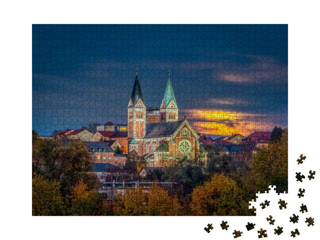 Puzzle 1000 Teile „Klosterkirche, Landkreis Cham“
