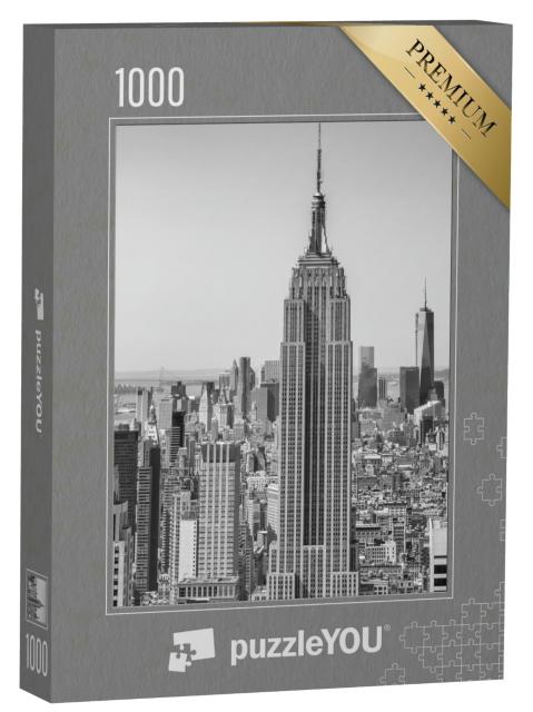 Puzzle 1000 Teile „Die Skyline von New York City aus der Luft“