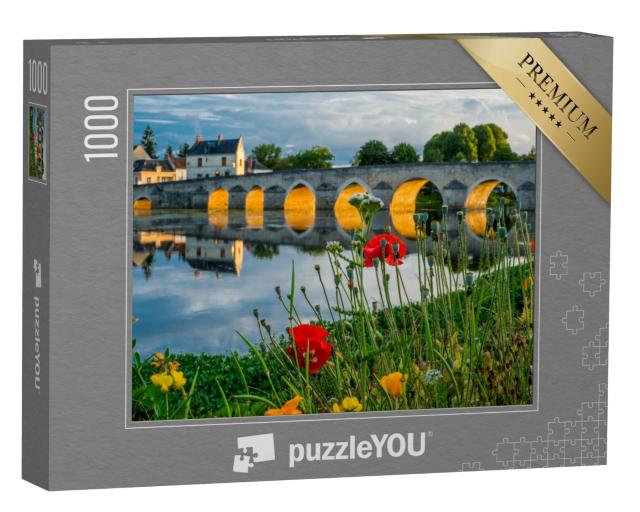 Puzzle 1000 Teile „Montrichard, Loire-Tal, Frankreich “