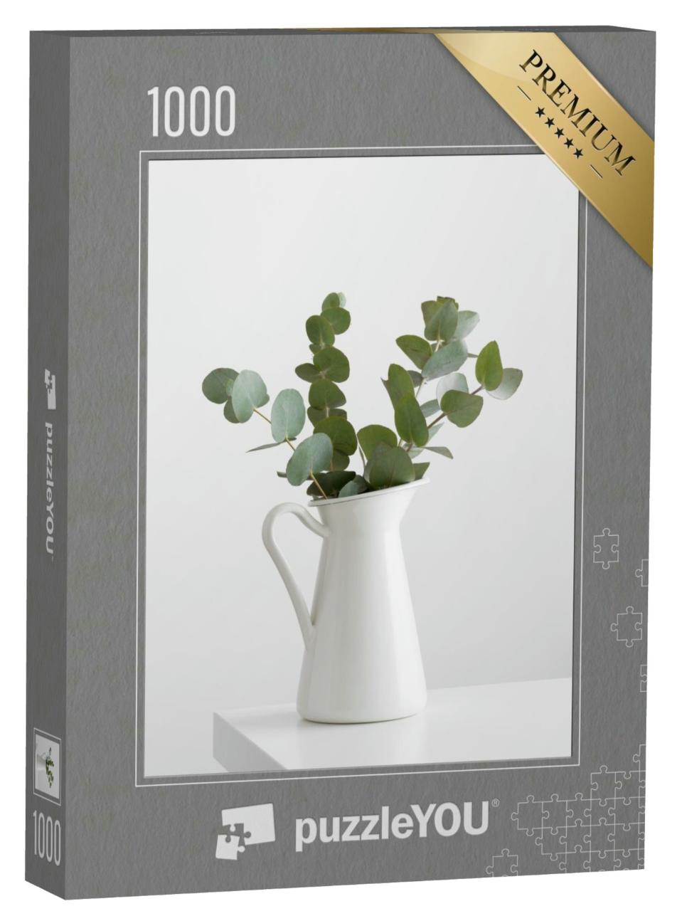 Puzzle 1000 Teile „Eukalyptuszweige in einer Vase “