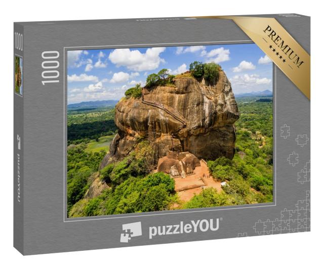 Puzzle 1000 Teile „Löwenfelsen Sigiriya, Dambulla, Sri Lanka“