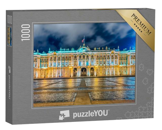 Puzzle 1000 Teile „Haus des Eremitage-Museums, St. Petersburg, Russland“