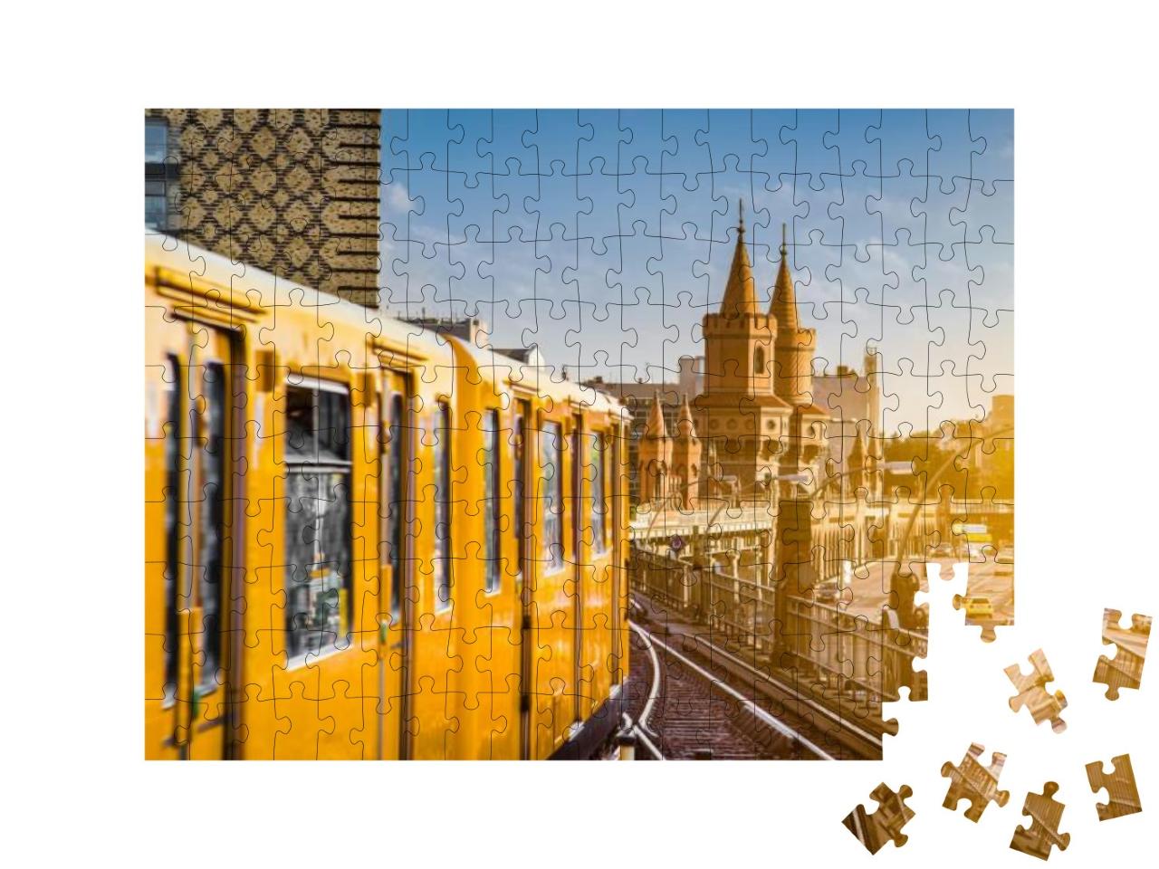 Puzzle 200 Teile „Die Berliner durch Friedrichshain-Kreuzberg“