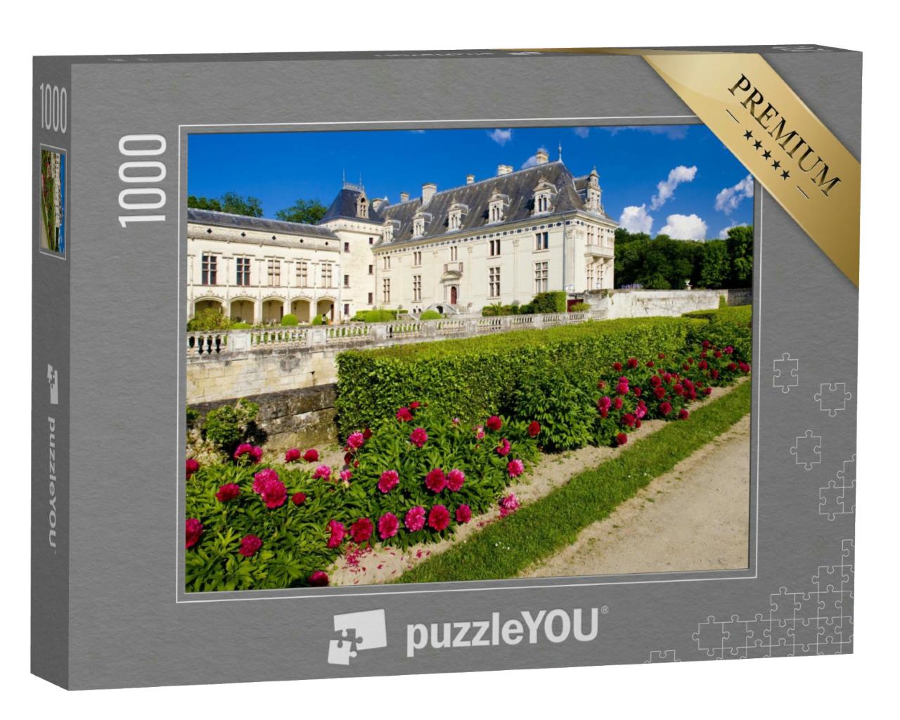 Puzzle 1000 Teile „Chateau de Breze, Pays-de-la-Loire, Frankreich“