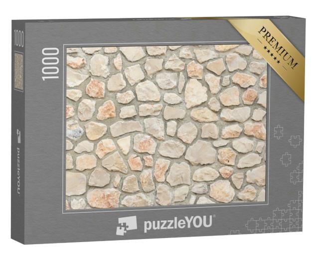 Puzzle 1000 Teile „Steinmauer“