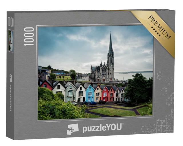 Puzzle 1000 Teile „Kathedrale von Cobh an der irischen Südküste“