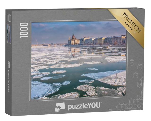Puzzle 1000 Teile „Winter in Budapest“