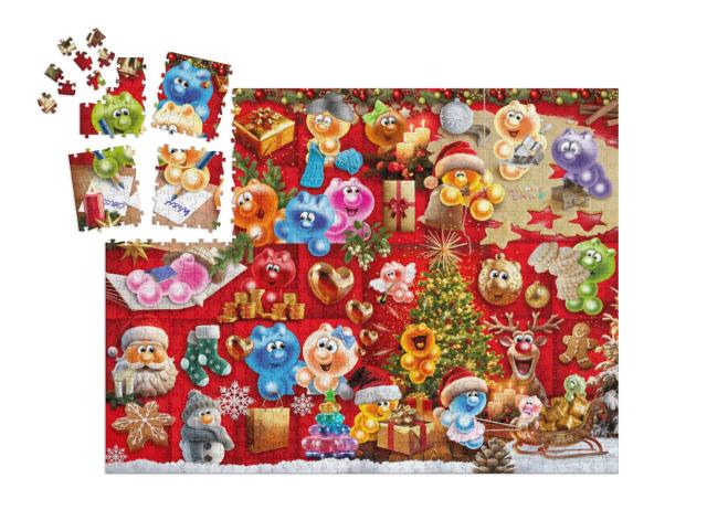 Puzzle-Adventskalender „Gelini“