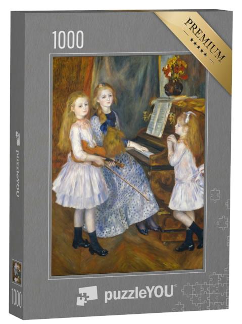 Puzzle 1000 Teile „Auguste Renoir - Die Töchter von Catulle Mendes“