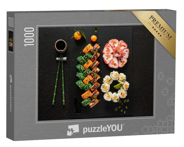 Puzzle 1000 Teile „Sushi-Köstlichkeiten“