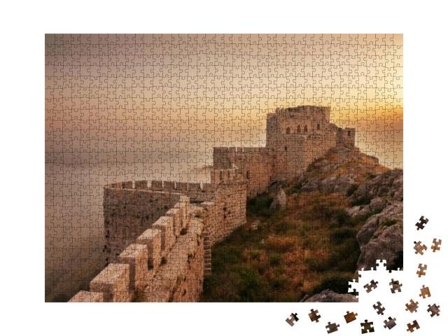 Puzzle 1000 Teile „Alte Burgruine in Adana (Türkei)“