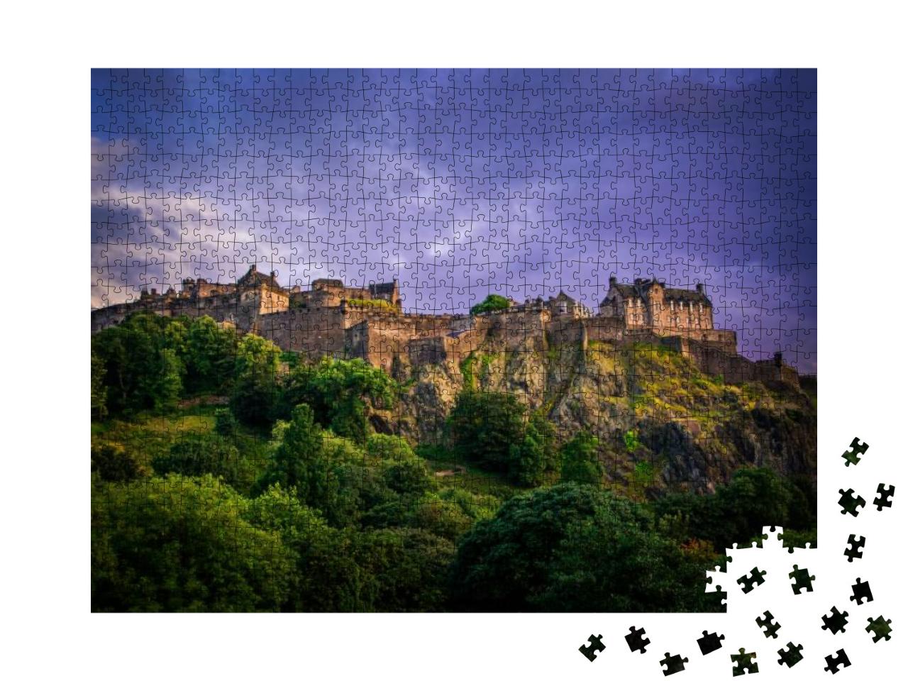 Puzzle 1000 Teile „Edinburgh Castle, Schottland“