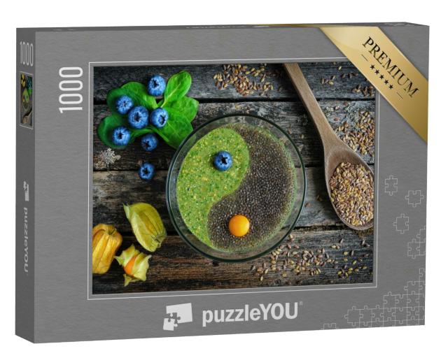 Puzzle 1000 Teile „Leinsamenbrei mit Chia“