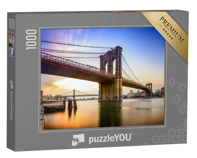 Puzzle 1000 Teile „New York City bei Sonnenaufgang“