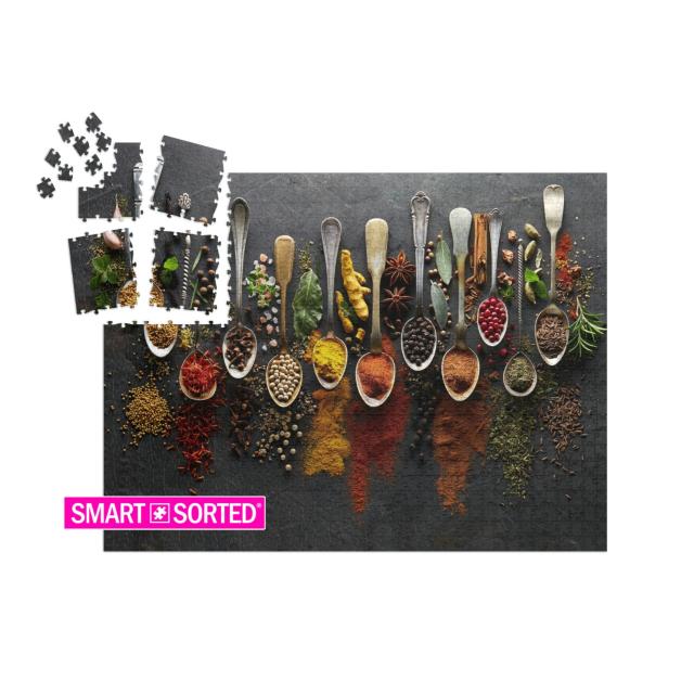 SMART SORTED® | Puzzle 1000 Teile „Kräuter und Gewürze“