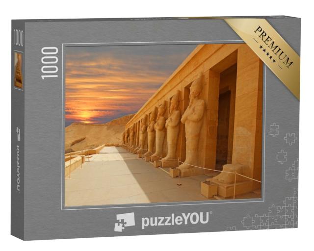 Puzzle 1000 Teile „Tal der Könige im alten Theben, heute Luxor, am Morgen, Ägypten“
