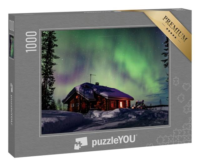Puzzle 1000 Teile „Polarlicht“