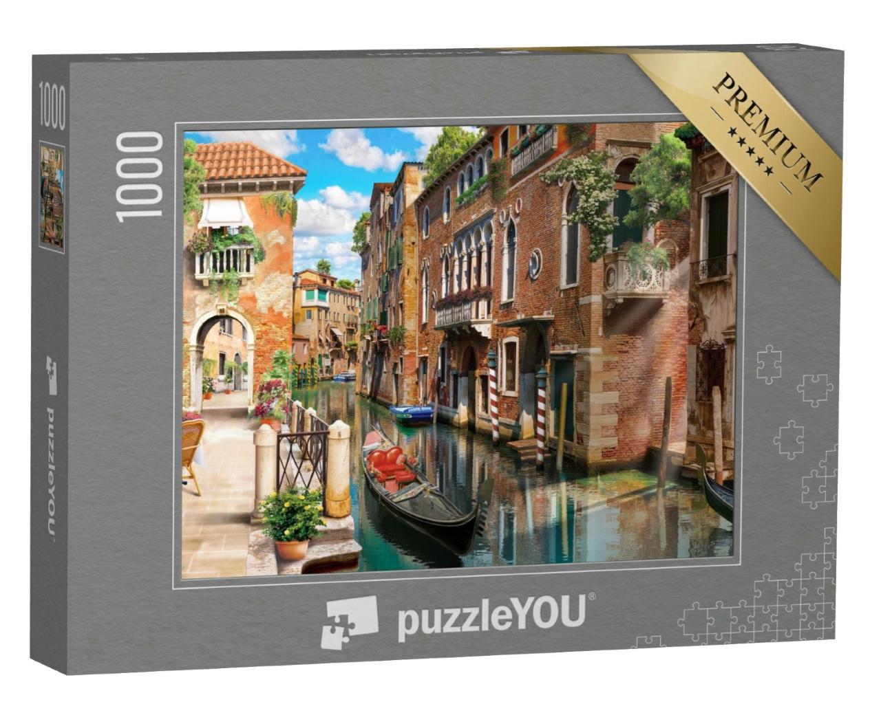 Puzzle 1000 Teile „Wunderschönes Venedig“