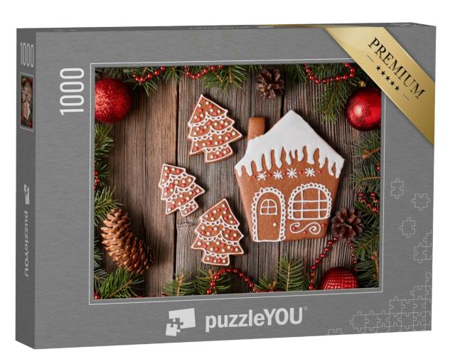 Puzzle 1000 Teile „Kleine Lebkuchen-Cookies“