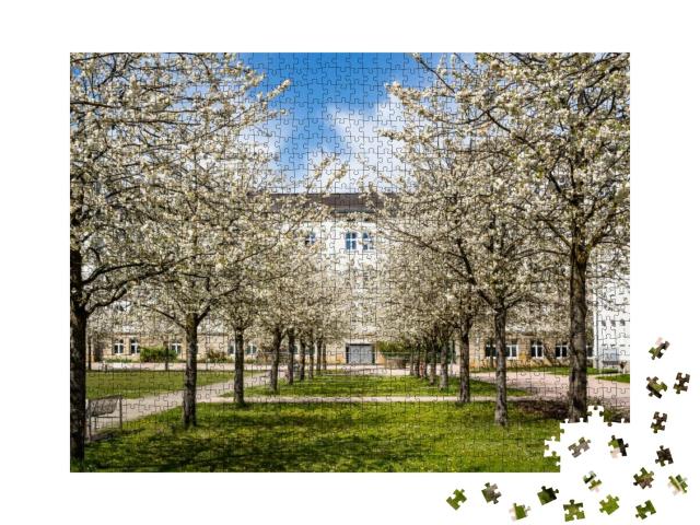 Puzzle 1000 Teile „Campus OTH, Amberg“