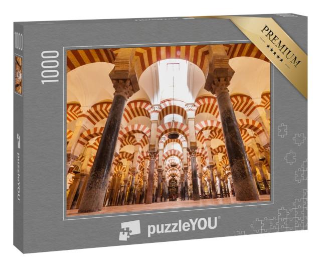 Puzzle 1000 Teile „Kathedrale und ehemalige Große Moschee von Cordoba“