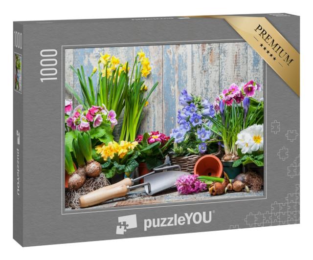 Puzzle 1000 Teile „Frühlingsblumen “