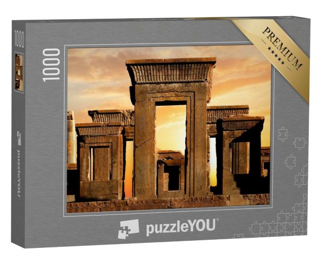 Puzzle 1000 Teile „Persepolis: Blick auf den Iran bei Sonnenaufgang“