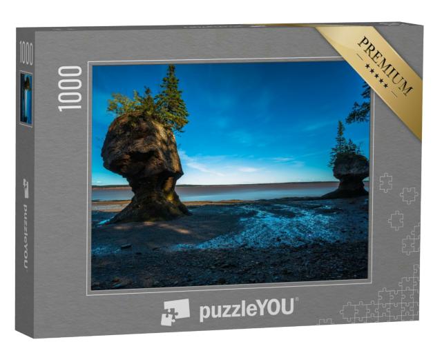 Puzzle 1000 Teile „Hopewell Rocks, New England, Kanada“