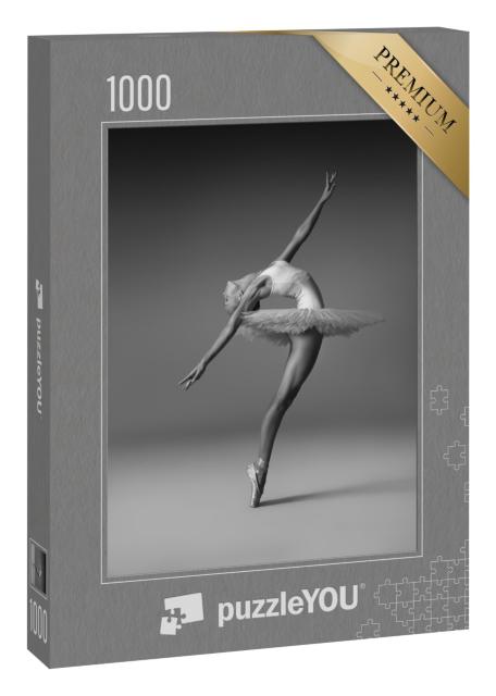 Puzzle 1000 Teile „Ballerina in Tanzpose “