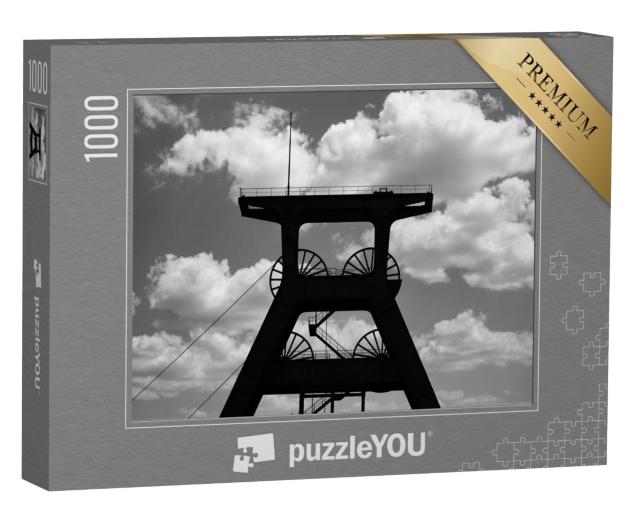 Puzzle 1000 Teile „Alter Zechenturm im Ruhrgebiet“