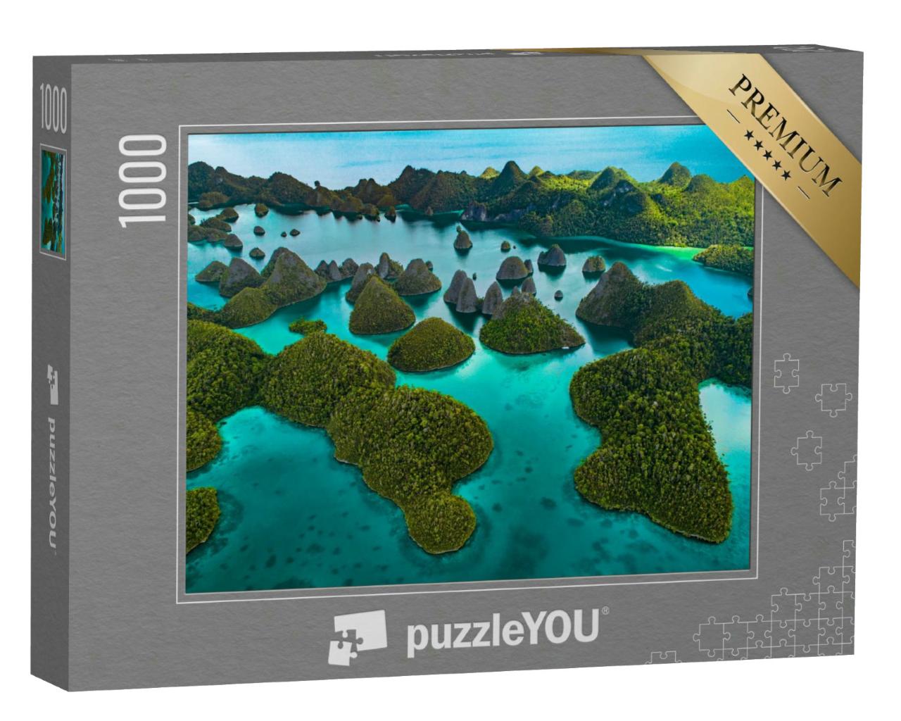 Puzzle 1000 Teile „Wayang von Raja Ampat“