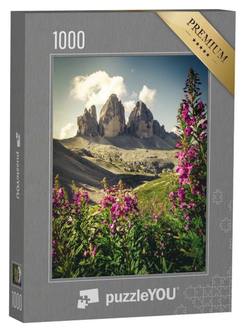 Puzzle 1000 Teile „Die Drei Zinnen, Südtirol, Alpen, Dolomiten“