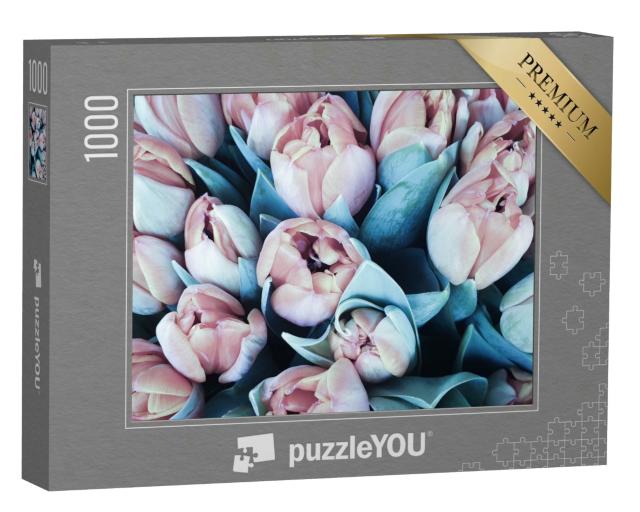 Puzzle 1000 Teile „Ein bunter Tulpenstrauß“