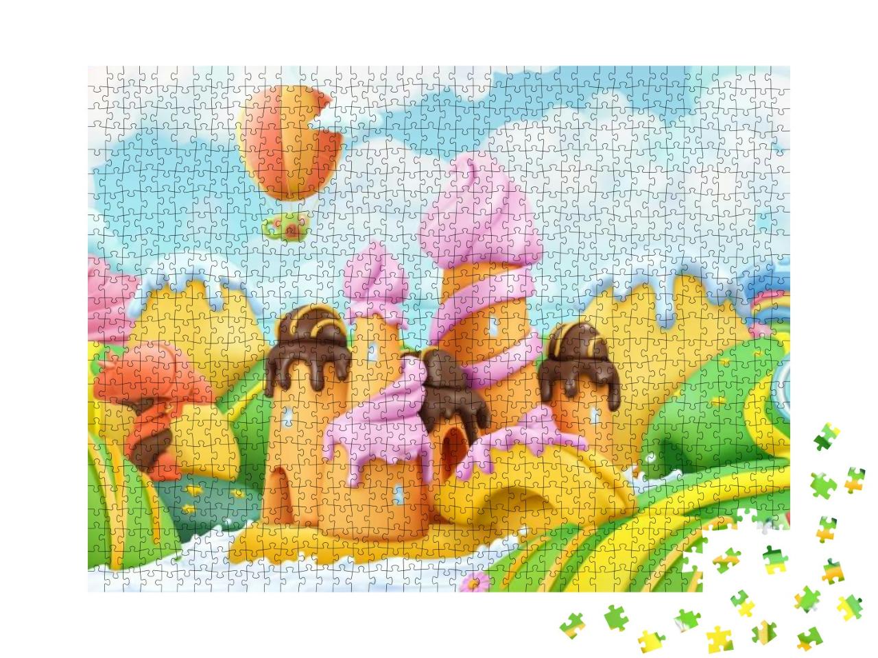 Puzzle 1000 Teile „Bunte Süßigkeiten“