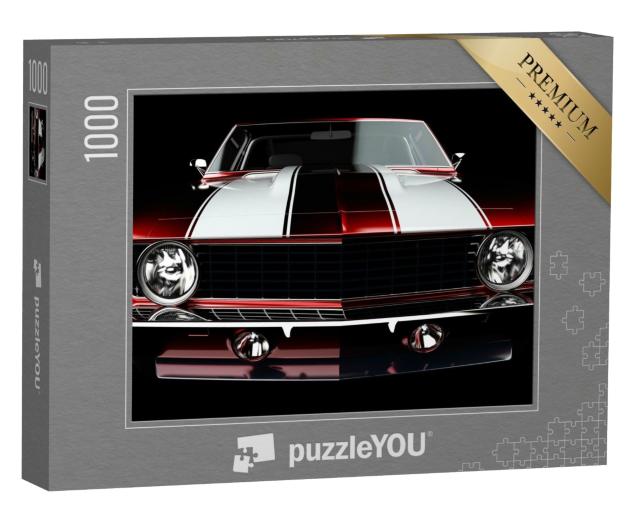 Puzzle 1000 Teile „Sportwagen Muscle Car Chevrolet Camaro“
