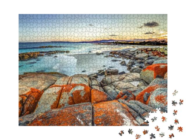 Puzzle 1000 Teile „Ostküste von Tasmanien in Australien“