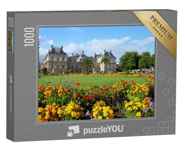Puzzle 1000 Teile „Palais du Luxembourg, UNESCO-Weltkulturerbe, Paris, Frankreich“