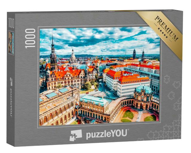 Puzzle 1000 Teile „Der Dresdner Zwinger, Sachsen, Deutschland“