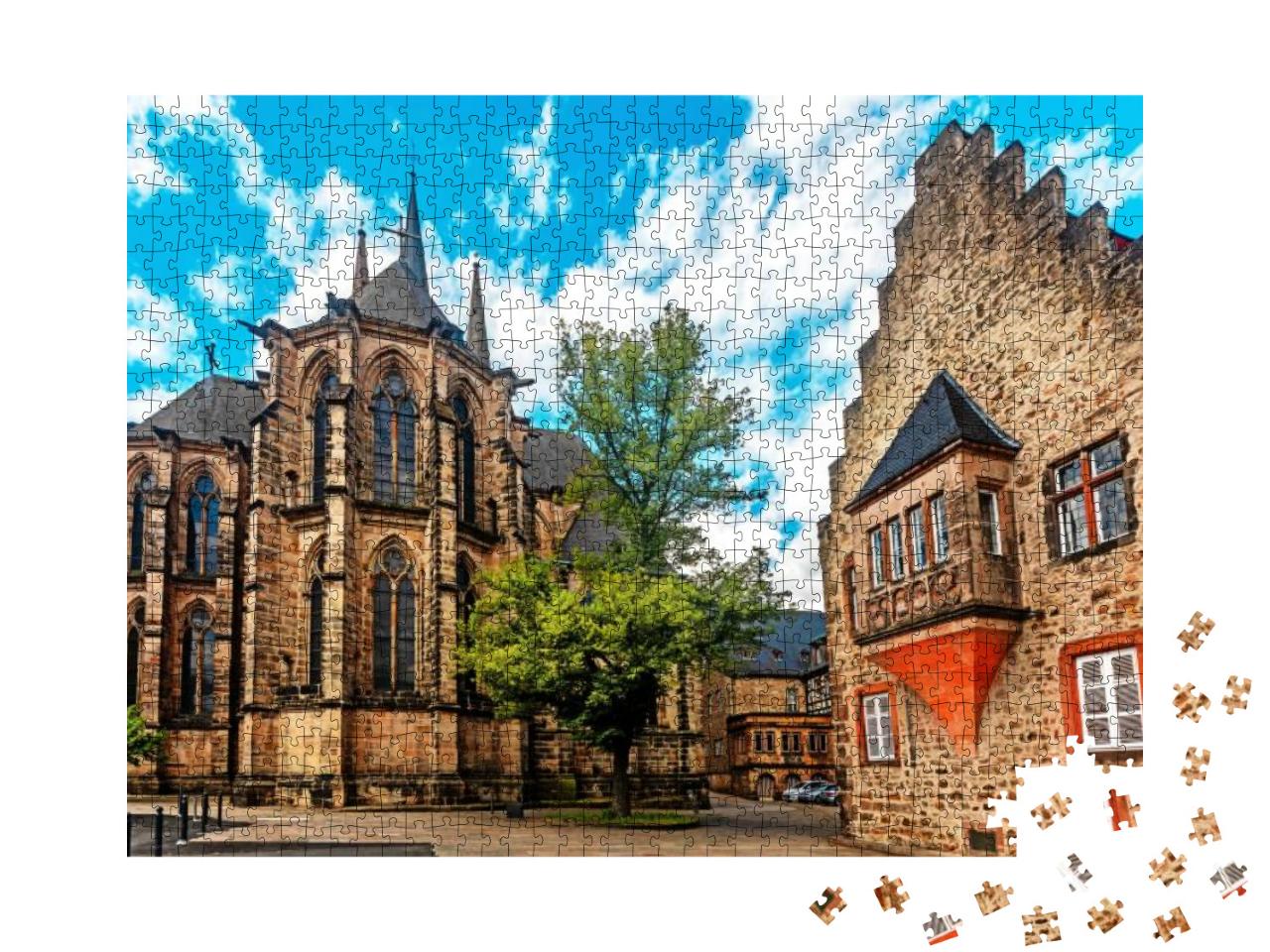 Puzzle 1000 Teile „Elisabethkirche Marburg“