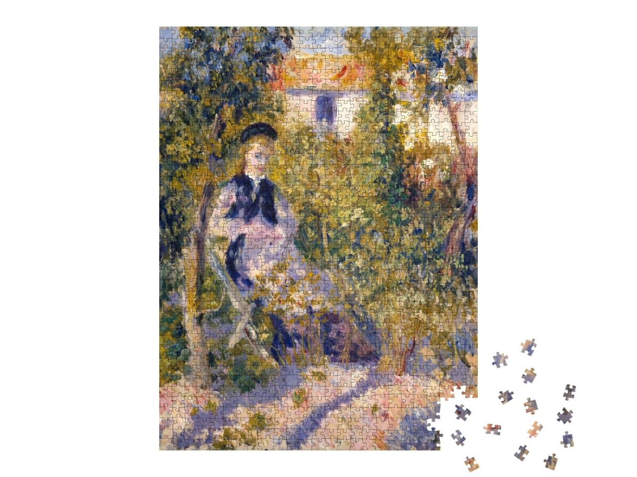 Puzzle 1000 Teile „Auguste Renoir - Nini im Garten“