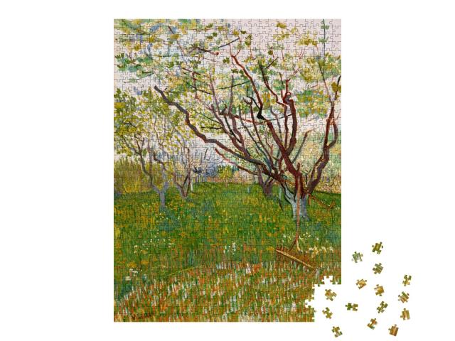 Puzzle 1000 Teile „Vincent van Gogh - Der blühende Obstgarten“