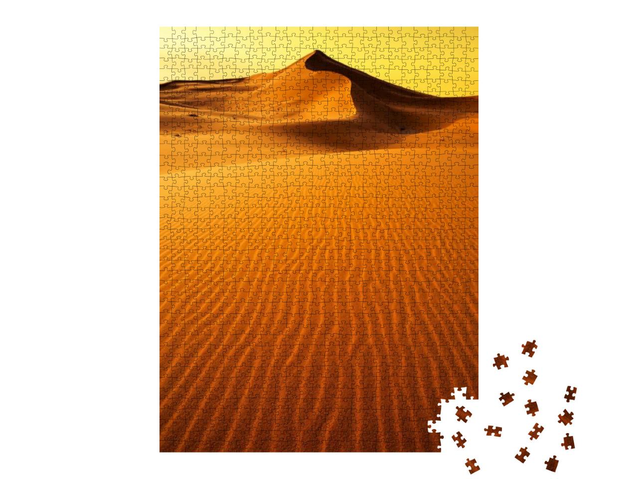 Puzzle 1000 Teile „Roter Wüstensand, Saudi-Arabien“