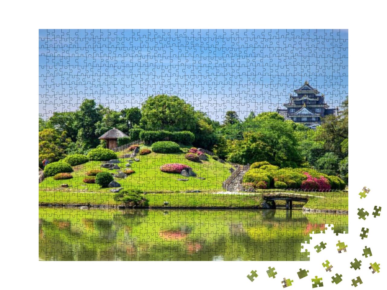 Puzzle 1000 Teile „Korakuen Park, Okayama, Japan“