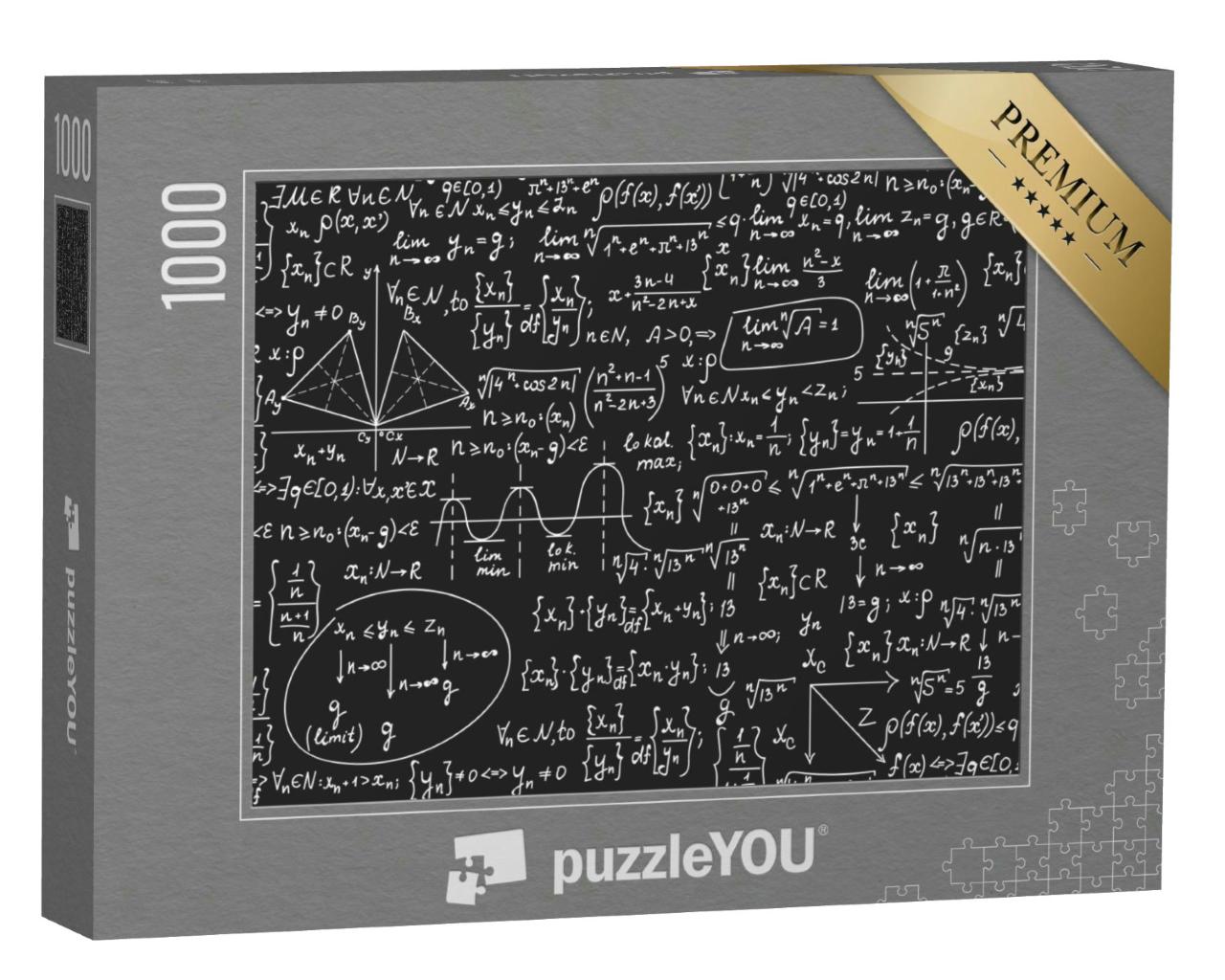 Puzzle 1000 Teile „Mathe“