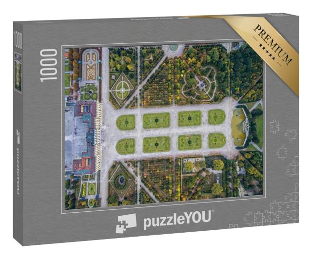 Puzzle 1000 Teile „Schloss Schönbrunn mit Garten, Wien“