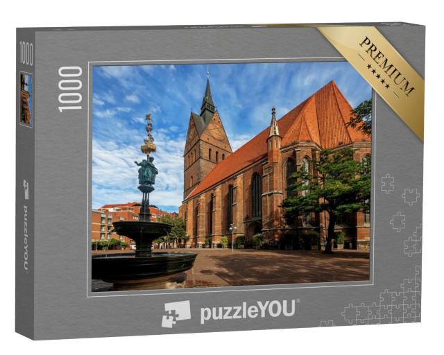 Puzzle 1000 Teile „Marktkirche in Hannover, Niedersachsen, Deutschland“